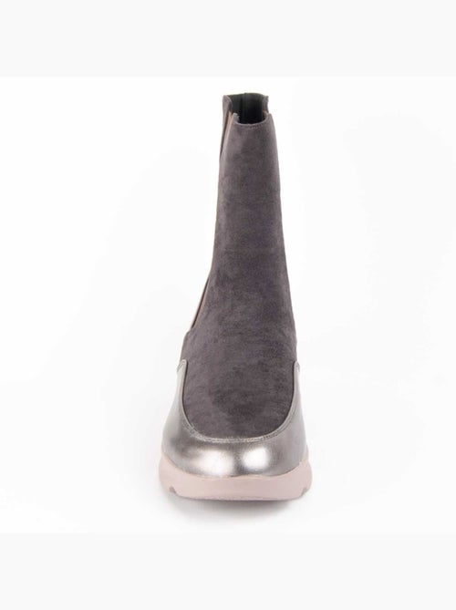 Stivaletto Zeppa Materiale Sintetico E Tessile Montevita - Kiabi