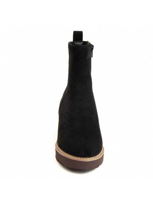 Stivaletto Zeppa Materiale Sintetico E Tessile Montevita - Kiabi