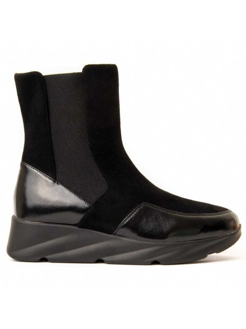 Stivaletto Zeppa Materiale Sintetico E Tessile Montevita - Kiabi