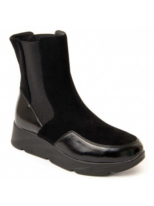 Stivaletto Zeppa Materiale Sintetico E Tessile Montevita - Kiabi