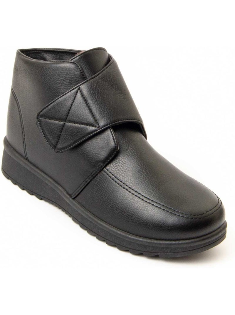 Stivaletto Zeppa Materiale Sintetico Montevita Nero - Kiabi