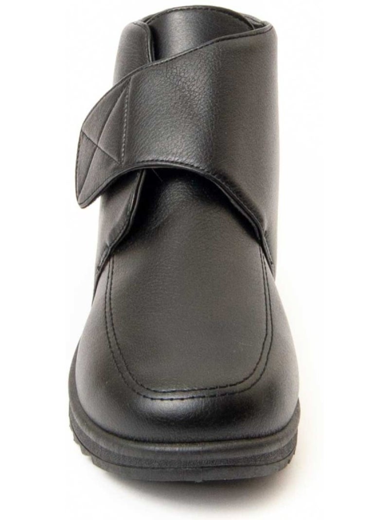 Stivaletto Zeppa Materiale Sintetico Montevita Nero - Kiabi
