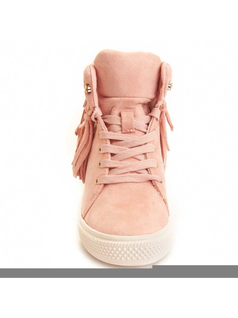 Stivaletto Zeppa Materiale Sintetico Montevita Rosa - Kiabi