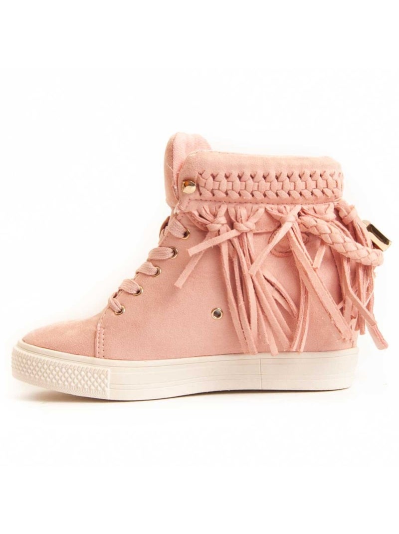 Stivaletto Zeppa Materiale Sintetico Montevita Rosa - Kiabi