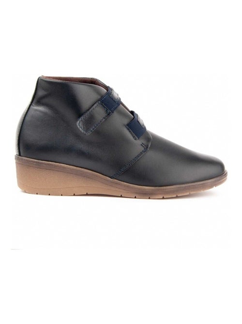 Stivaletto Zeppa Pelle Naturale Purapiel - Kiabi