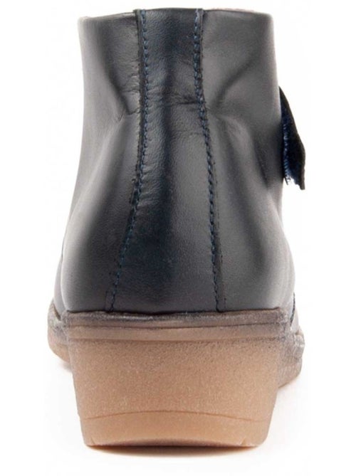 Stivaletto Zeppa Pelle Naturale Purapiel - Kiabi