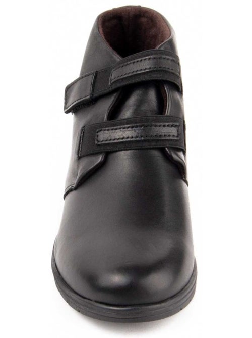 Stivaletto Zeppa Pelle Naturale Purapiel - Kiabi