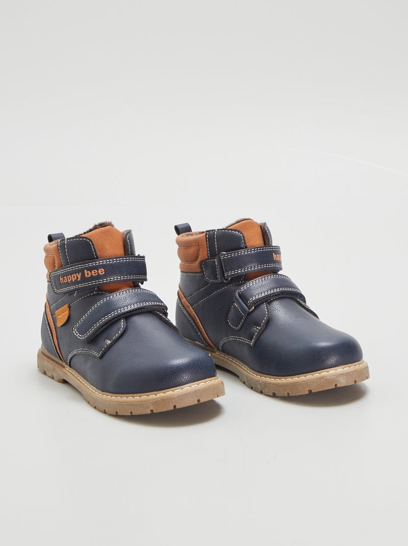 Stivali a doppio strappo BLU - Kiabi