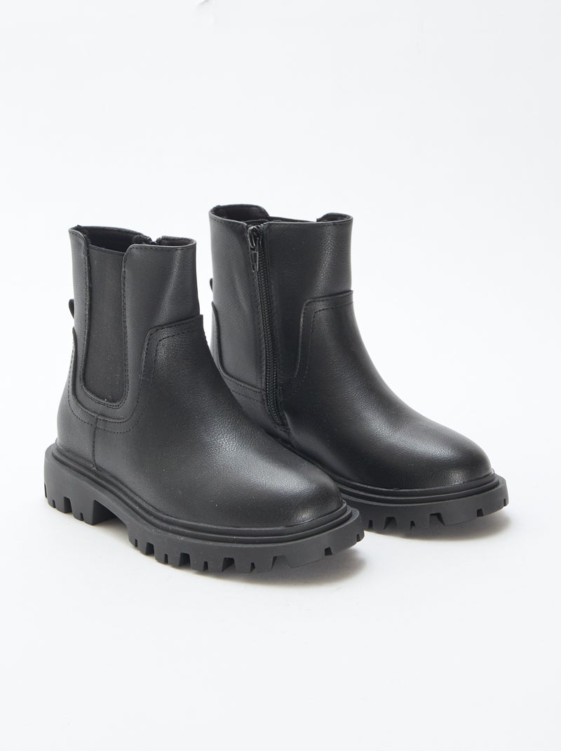 Stivale Tommy Hilfiger Bambina Saldi Stivali Alti Aderenti Nero