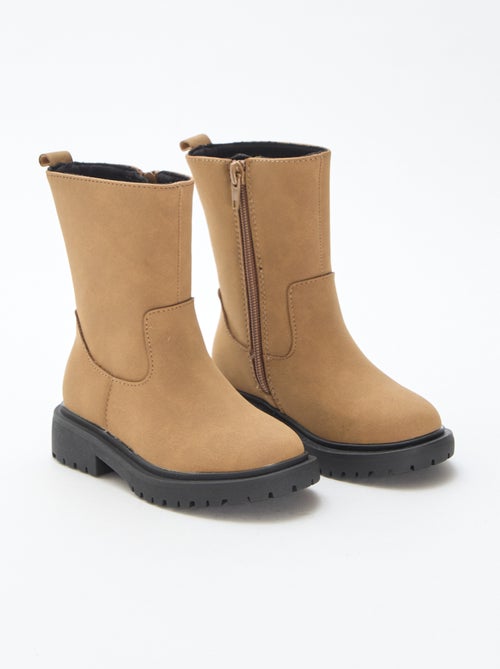Stivali alti con zip - Kiabi