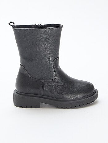 Stivali alti con zip