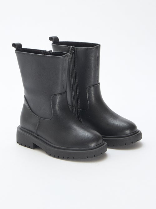 Stivali alti con zip - Kiabi