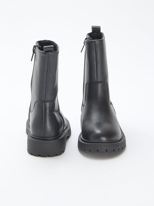 Stivali alti con zip - Kiabi