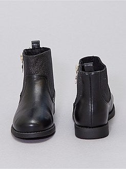 Stivali bimateriali con paillettes - Kiabi