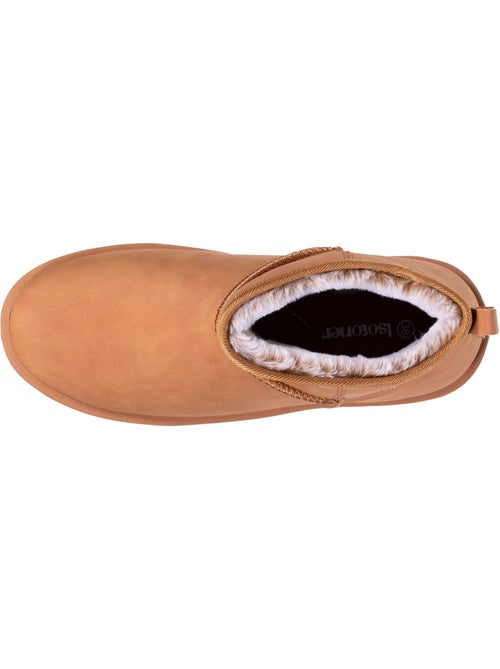 Stivali caldo, leggero, confortevole e moderno, con effetto nabuk - Kiabi Stivali caldo, leggero, confortevole e moderno, con effetto nabuk - Kiabi