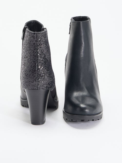 Stivali con tacco alto e paillettes - Kiabi Stivali con tacco alto e paillettes - Kiabi