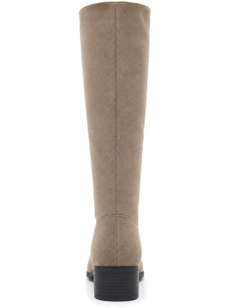 Stivali con tacco pelle naturale purapiel Marrone - Kiabi