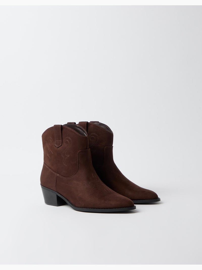 Stivali country, mo fashion Marrone - Kiabi