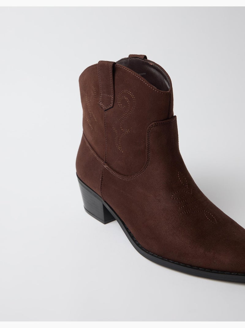 Stivali country, mo fashion Marrone - Kiabi