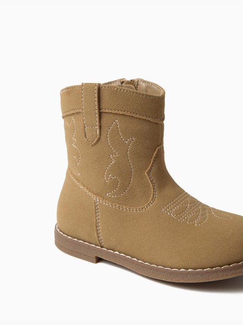 Stivali da cowboy ricamati, mo fashion - Kiabi Stivali da cowboy ricamati, mo fashion - Kiabi