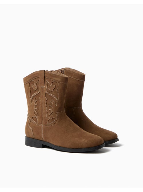 Stivali da cowboy ricamati, mo fashion - Kiabi