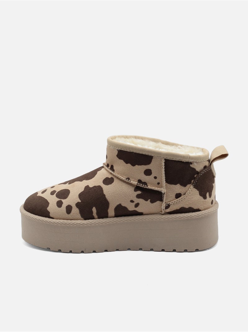 Stivali da donna da infilare - C M Beige - Kiabi