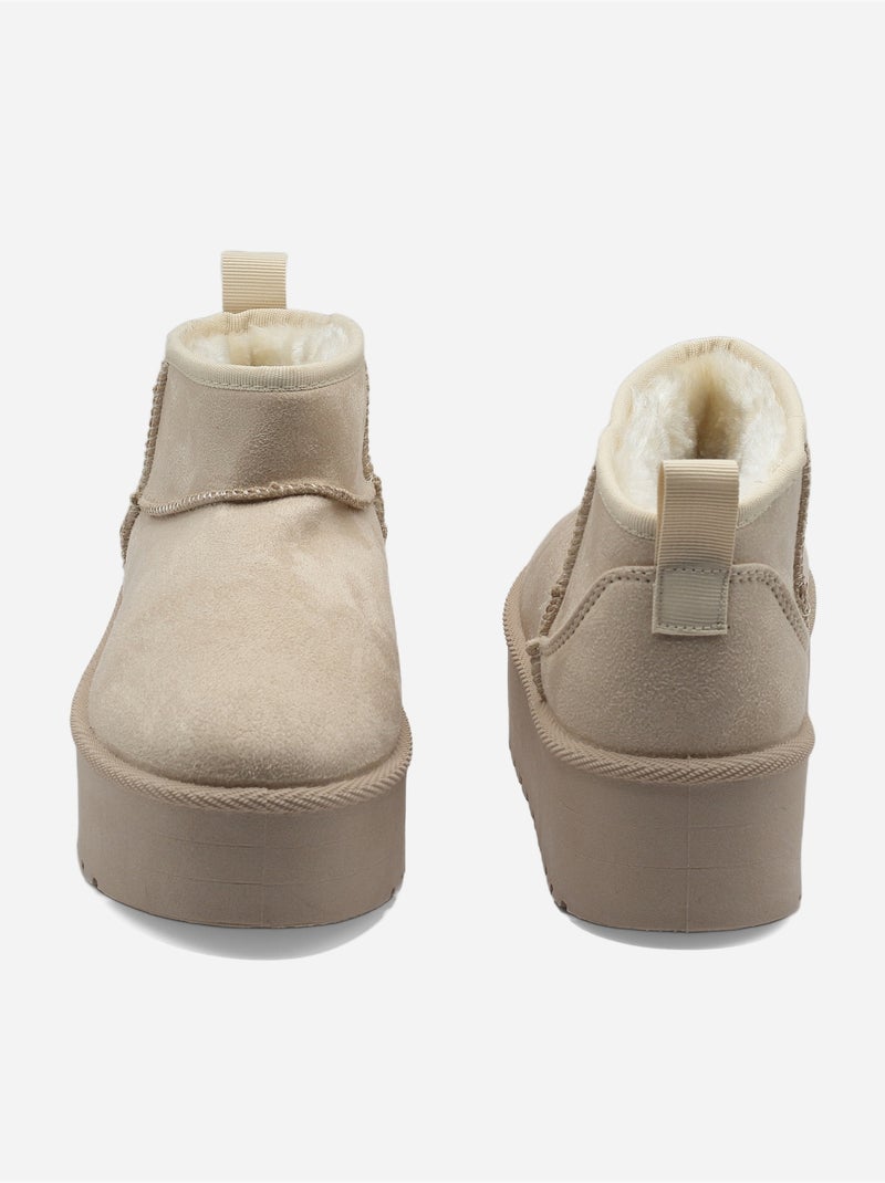 Stivali da donna da infilare - C M Crema - Kiabi