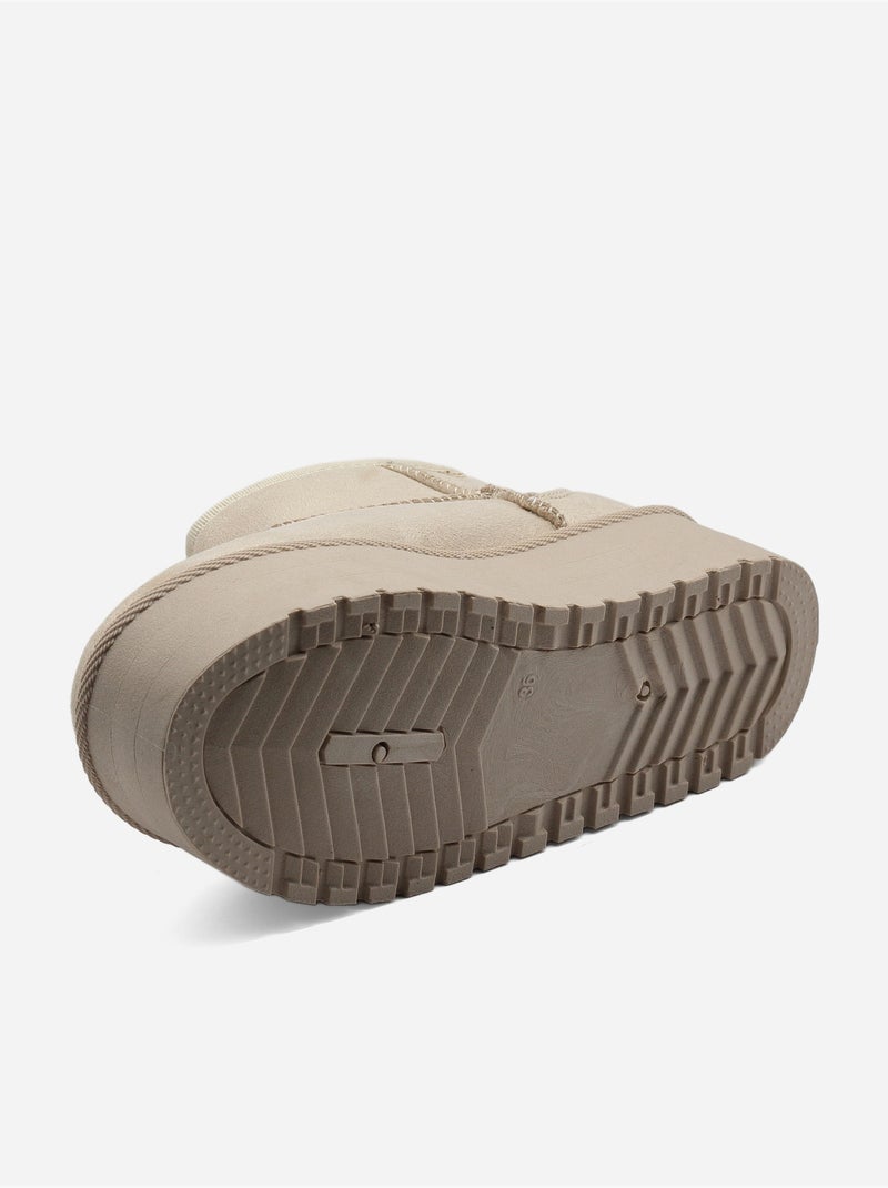 Stivali da donna da infilare - C M Crema - Kiabi