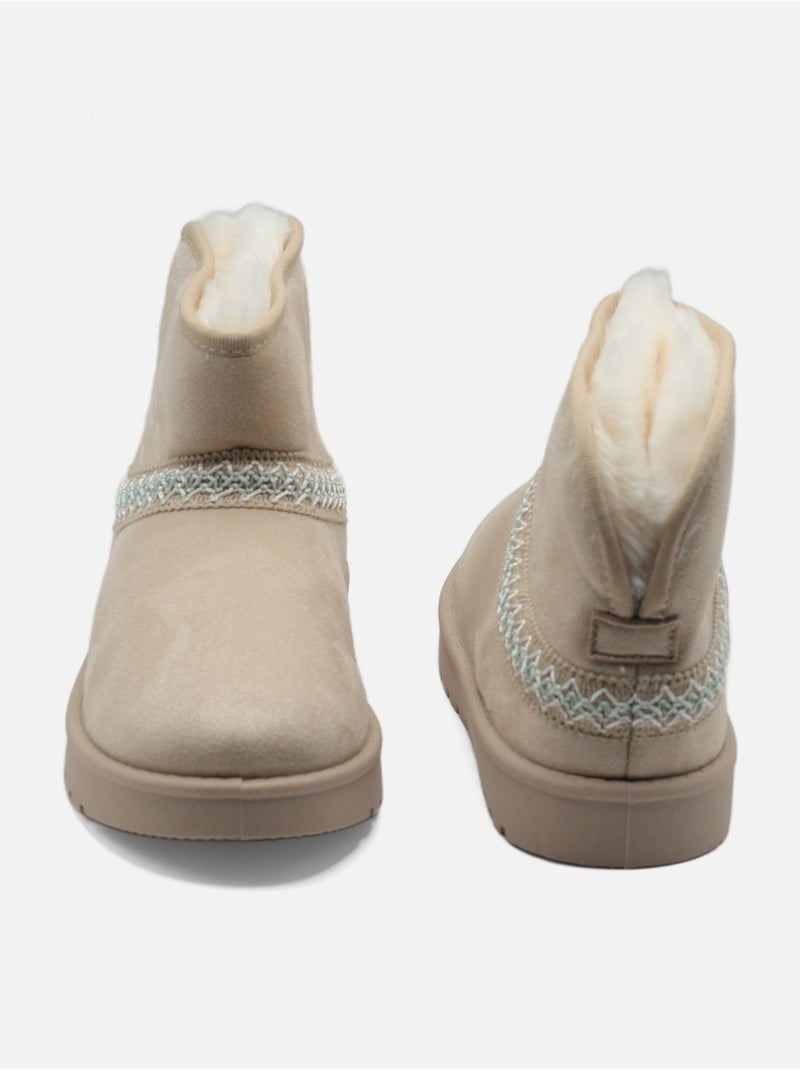 Stivali da donna da infilare - C M Crema - Kiabi