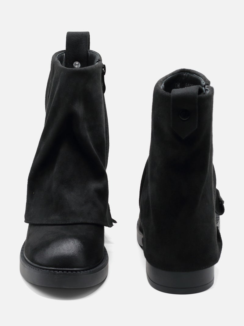 Stivali da donna da infilare - C M Nero - Kiabi