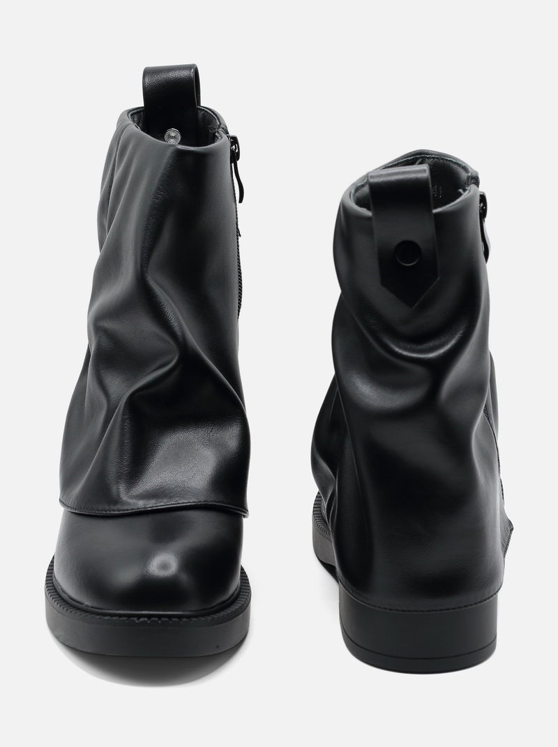 Stivali da donna da infilare - C M Nero - Kiabi