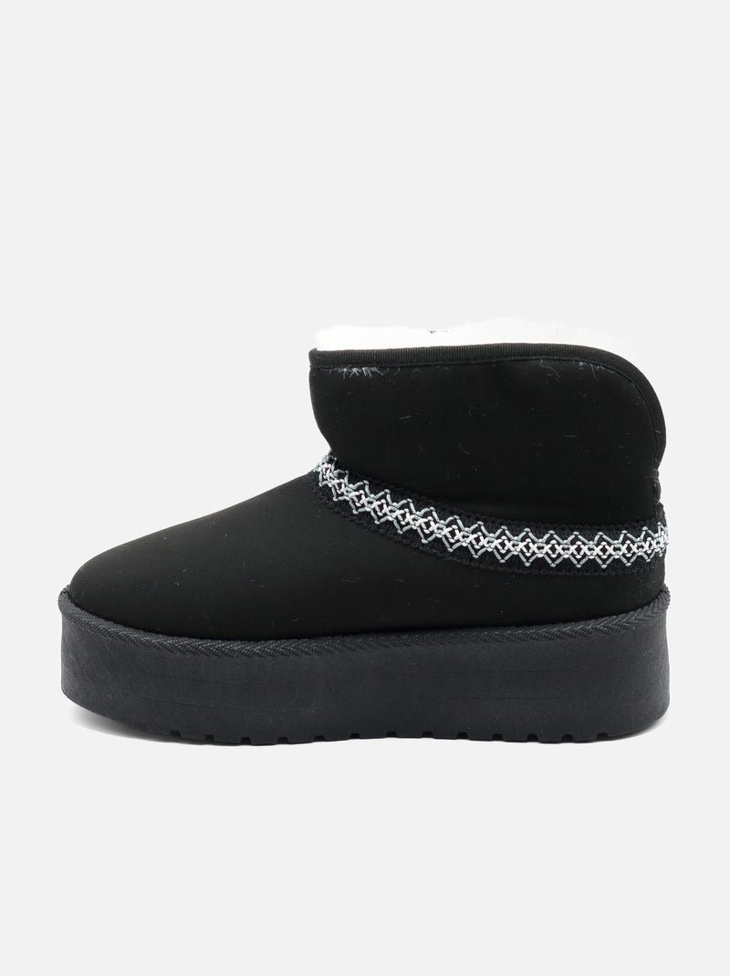 Stivali da donna da infilare - C M Nero - Kiabi