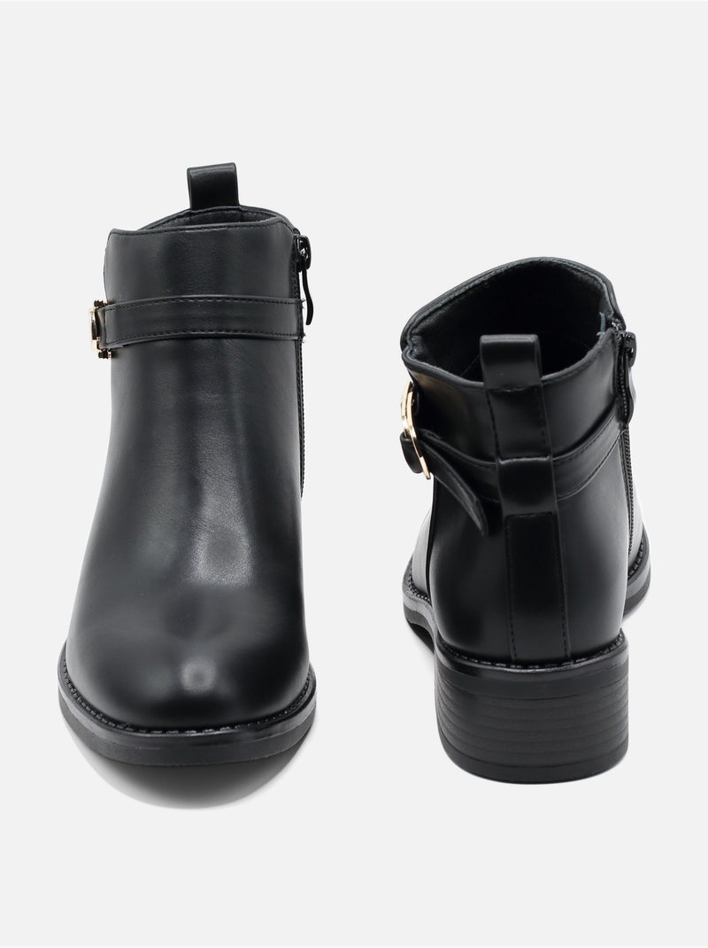 Stivali da donna da infilare - C M Nero - Kiabi