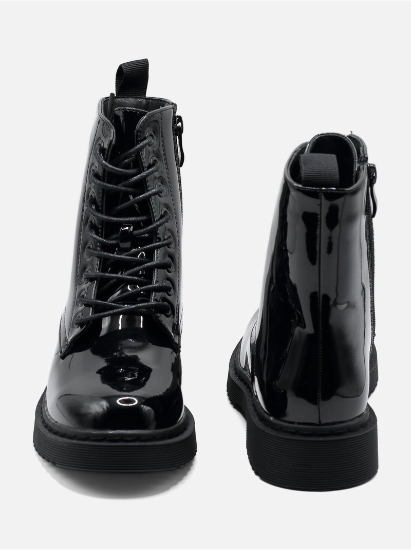 Stivali da donna da infilare - C M Nero Nero - Kiabi