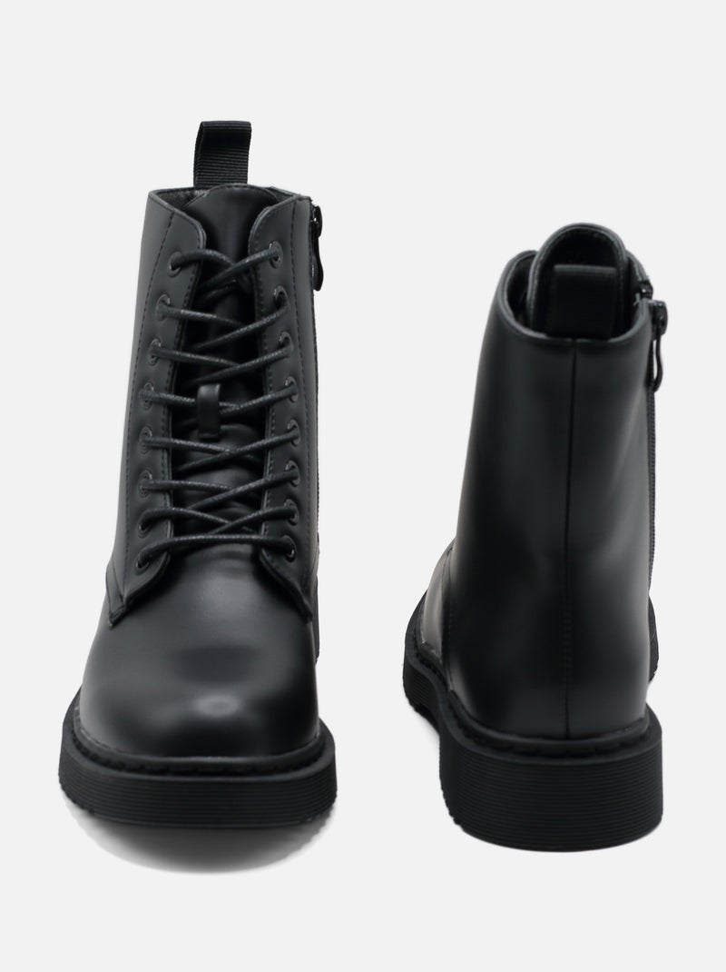 Stivali da donna da infilare - C M Nero opaco - Kiabi