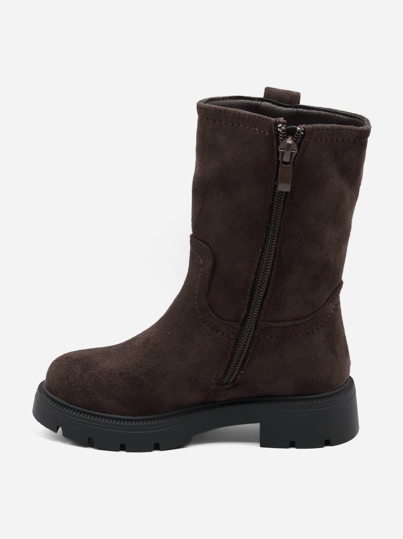 Stivali da infilare - Doremi Marrone - Kiabi