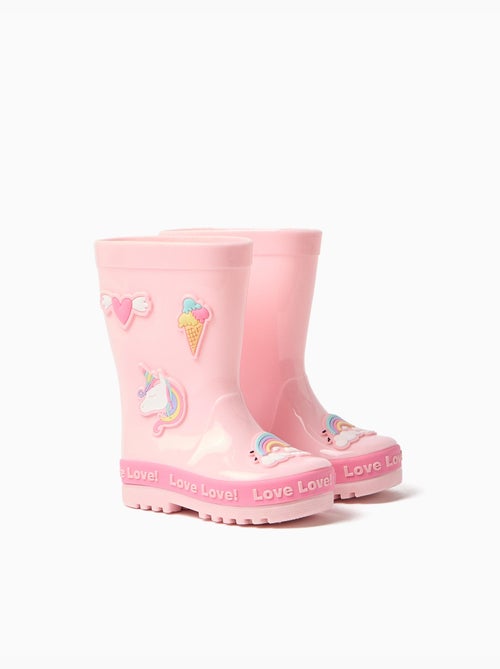 Stivali da pioggia a forma di unicorno, mo fashion - Kiabi