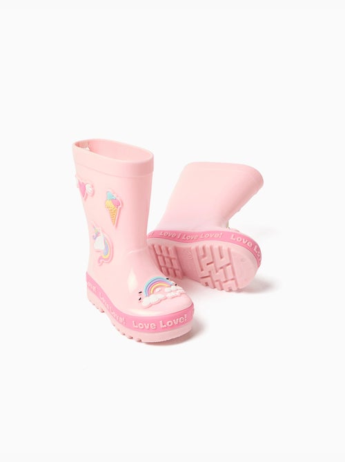 Stivali da pioggia a forma di unicorno, mo fashion - Kiabi
