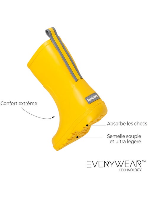 Stivali da pioggia basso, tecnologia everywear, comodo, resistente e leggero isotoner - Kiabi Stivali da pioggia basso, tecnologia everywear, comodo, resistente e leggero isotoner - Kiabi