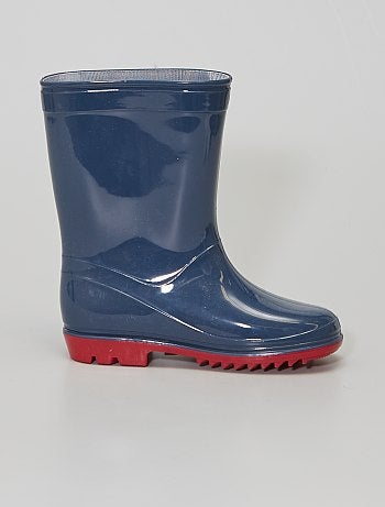 PLAYSHOES | Stivali per la Pioggia Stripe Navy per bambini – RocketBaby