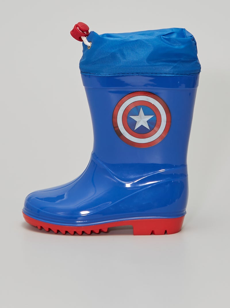 Stivali da pioggia 'Capitan America' blu - Kiabi