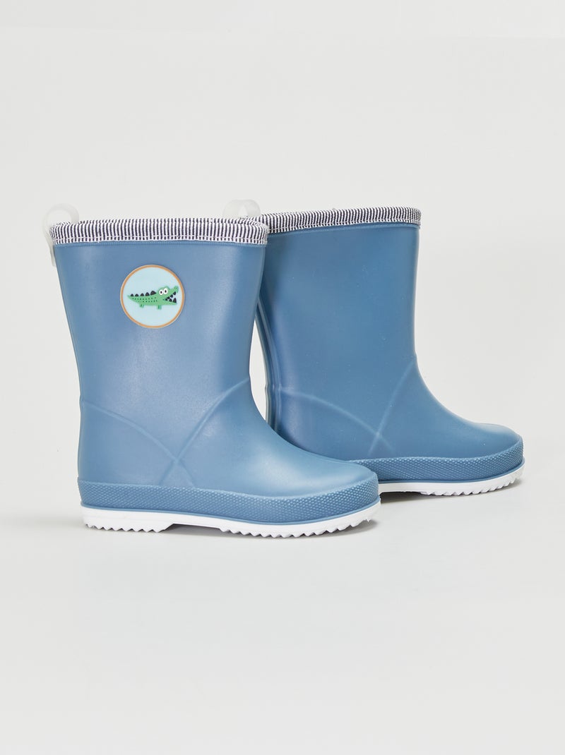 Stivali Da Pioggia Con Fodera In Pile Playshoes - Unisex Per Bambini E Ragazzi - Foto 10