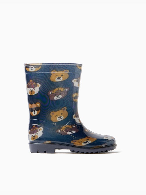 Stivali da pioggia con orsetti, mo fashion - Kiabi