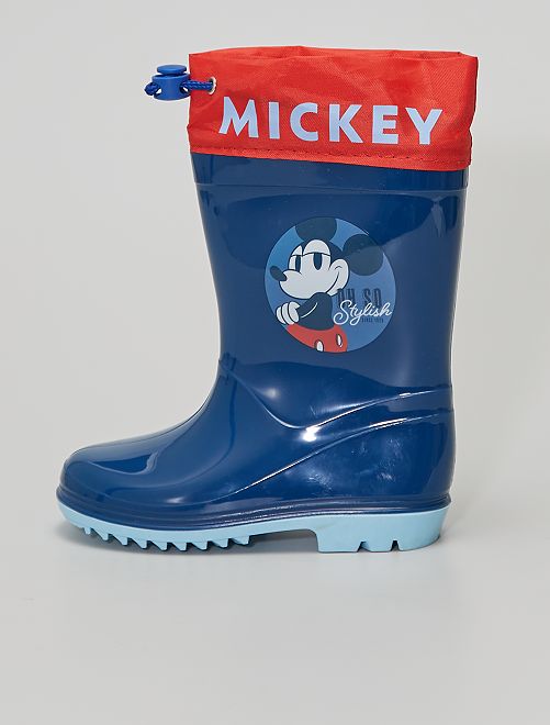 Stivali da pioggia 'Disney' 'Topolino' - blu - Kiabi - 15.00€