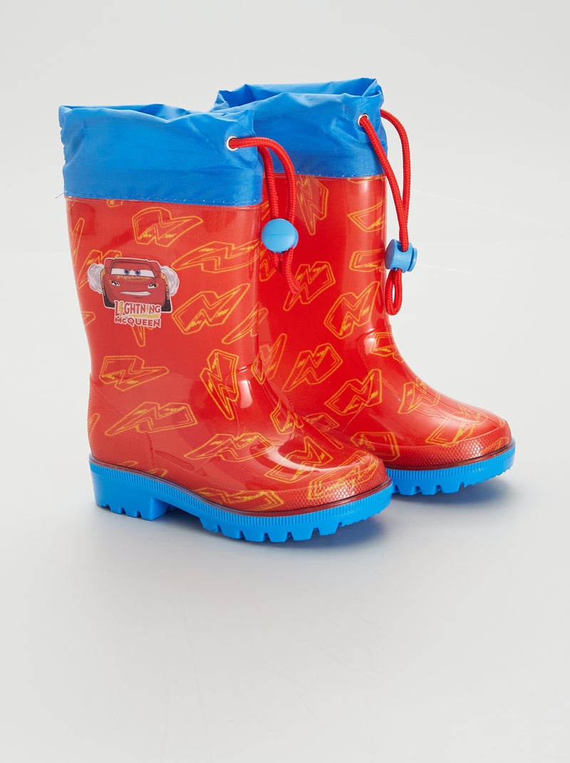 stivali da pioggia 'Flash McQueen' 'Pixar' 'Disney' ROSSO - Kiabi