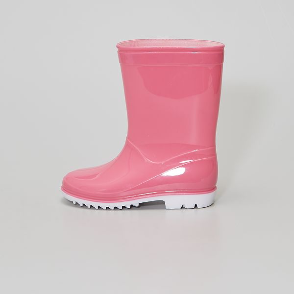 Stivali da pioggia in gomma Bambina 3-12 anni - ROSA - Kiabi - 14,00€