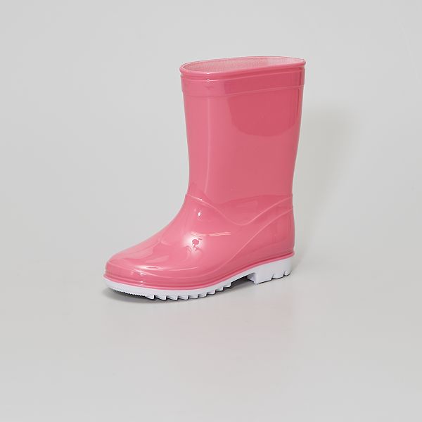 Stivali da pioggia in gomma Bambina 3-12 anni - ROSA - Kiabi - 14,00€