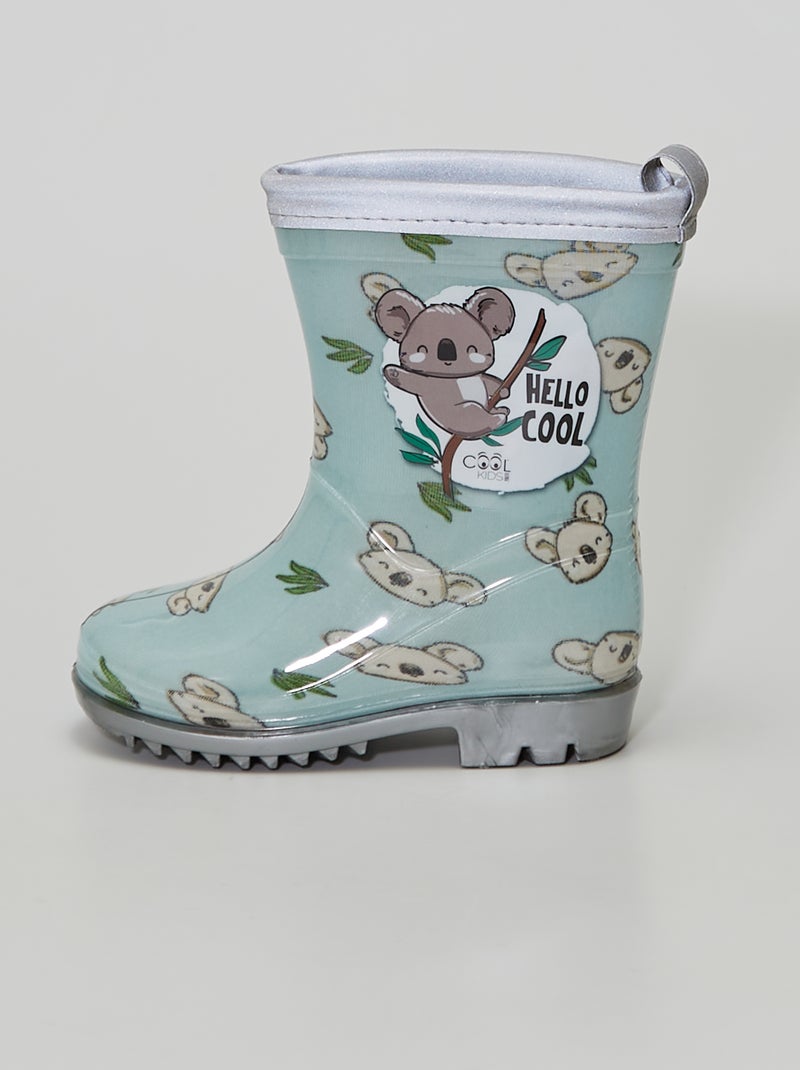 Stivali da pioggia 'Koala' grigio - Kiabi