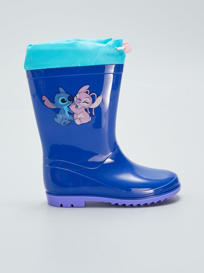 Stivali da pioggia 'Stitch' blu - Kiabi
