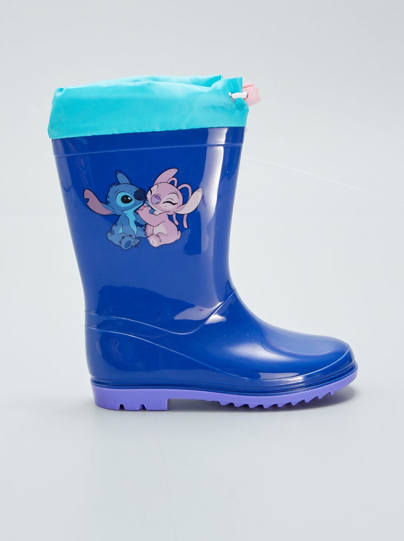 Stivali da pioggia 'Stitch' blu - Kiabi